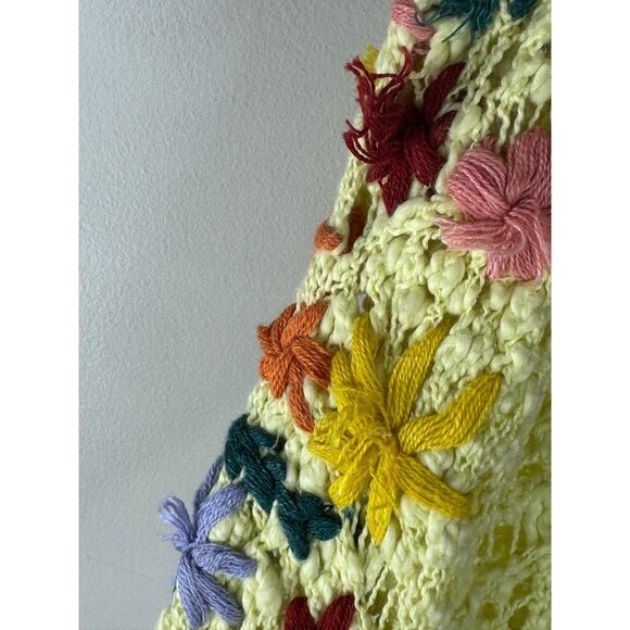 Free People Multicolor Floral Crew Neck Sweater - Picture 9 of 16